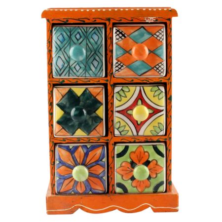 Spice Box-1460 Masala Rack Container Gift Item